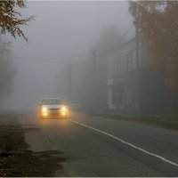 Сумерки и туман. :: Валентин Кузьмин