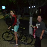 Ночные гонки на велосипедах... :: Андрей Хлопонин