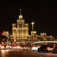 Москва вечерняя. Москворецкая набережная. :: веселов михаил 