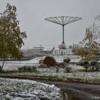 Первый снег на Алтае. :: Юрий Фёдоров