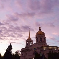 Храм Иоанна Кронштадтского на закате :: Татьяна Р 