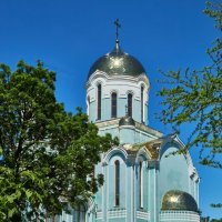 Церковь в селе Чернобаевка :: Алексей Р.