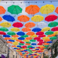 Веселые зонтики :: Ирина Соловьёва