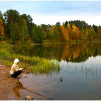 Рыбалка в сентябре. :: Валентин Кузьмин