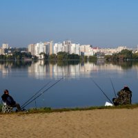 Открыт сезон охоты на пескаря. :: Егор Бабанов