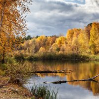Осень на озере Банное :: Игорь Сарапулов
