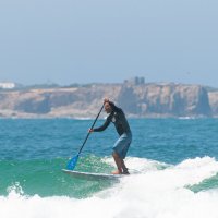 Серфинг с веслом (SUP-Stand up paddle surfing) :: azambuja 
