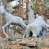 Скульптура на территории Скандинавского парк-отеля Elovoe :: Oksana ***