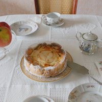 Яблочный пирог к чаю :: Надежд@ Шавенкова