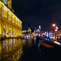 Огни Москвы :: Елена Вишневская