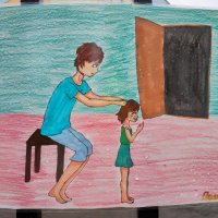 конкурс детского рисунка "Мой папа всё может" :: Андрей Лукьянов