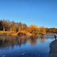 Можно ли остановить замерзание пруда? :: Андрей Лукьянов