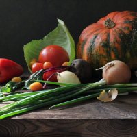 Натюрморт с овощами. :: Нина Сироткина 