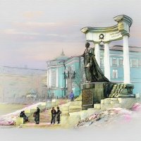 Москва.  Памятник Александру Второму. :: В и т а л и й .... Л а б з о'в