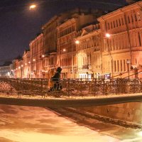 Ночь, улица, фонарь... :: Евгения Кирильченко