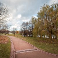 В осеннем парке... :: Сергей Кичигин