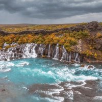 Водопады Исландии... пасмурно - но красиво! :: Александр Вивчарик
