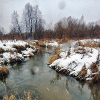 Снежный дождь :: Юрий Митенёв