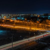 Огни ночного города. :: Виктор Иванович Чернюк