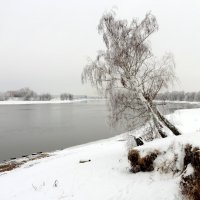 Склонившись к зимней реке :: Андрей Снегерёв
