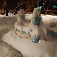 Москва через день после снегопада :: Андрей Лукьянов