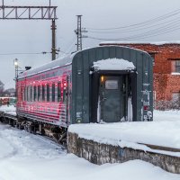 "Горящий" вагон. :: Анатолий. Chesnavik.