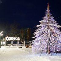 Креативная ёлка в Рыбинске :: Ирина Баскакова