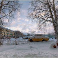 Зима в городе. :: Валентин Кузьмин
