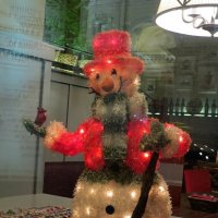 Праздничный снеговик :: Вера Щукина