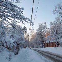 Улица в снегу :: Вера Щукина