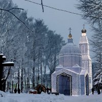 Шуя. Рождественская иллюминация. :: Сергей Пиголкин