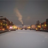 Зимний вечер... :: Сергей Кичигин