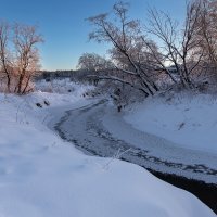 Зимняя речка! :: Эдуард Кокозов