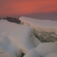 Рассвет на льду Ангары :: Сергей Шаврин