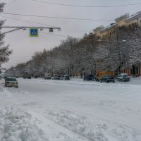 Заснеженый город. :: Виктор Иванович Чернюк
