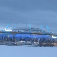 Стадион Санкт-Петербург Вечером 2022 :: Митя Дмитрий Митя