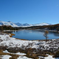 Высокогорное озеро :: Валерий Медведев