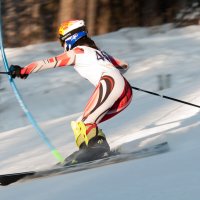 Соревнования по горным лыжам :: Вадим Басов