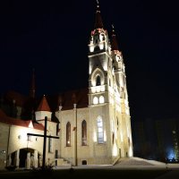 Ночь в храме. :: Андрей Хлопонин