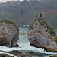 Neuhausen-am-Rheinfall Нойхаузен-ам-Райнфалл Рейнский водопад Швейцария :: wea *