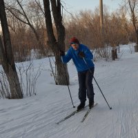 Ветеран,лыжного спорта.... :: Андрей Хлопонин