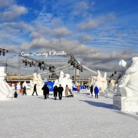 Снег и лёд в Москве :: Анатолий Колосов