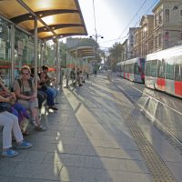 Трамвайная остановка Стамбула :: ИРЭН@ .