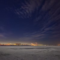 Ночное небо города :: Валерий VRN