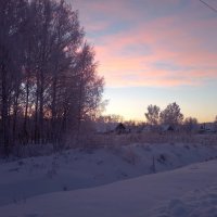 Зима в деревне. :: Татаурова Лариса 