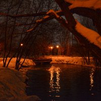 Вечер на реке Городне :: Oleg4618 Шутченко