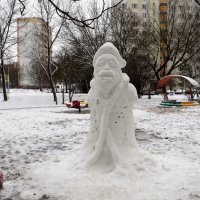 снежная скульптура :: Ирина Олехнович