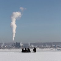 на Рыбалке :: Екатерина Хозяшева