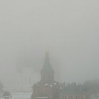 Туман над городом. :: Николай Масляев