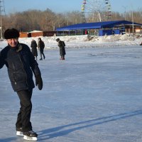 На коньках.... :: Андрей Хлопонин